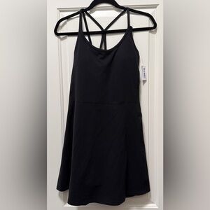 Old Navy Black Strappy athletic dress. Size large